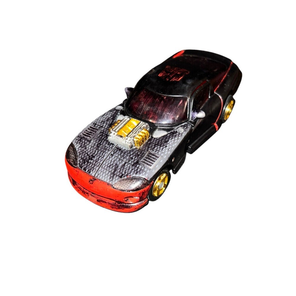 TRANSFORMERS UNIVERSE SIDE BURN DODGE‎ VIPER GTS HASBRO LOOSE INCOMPLETE! AA5